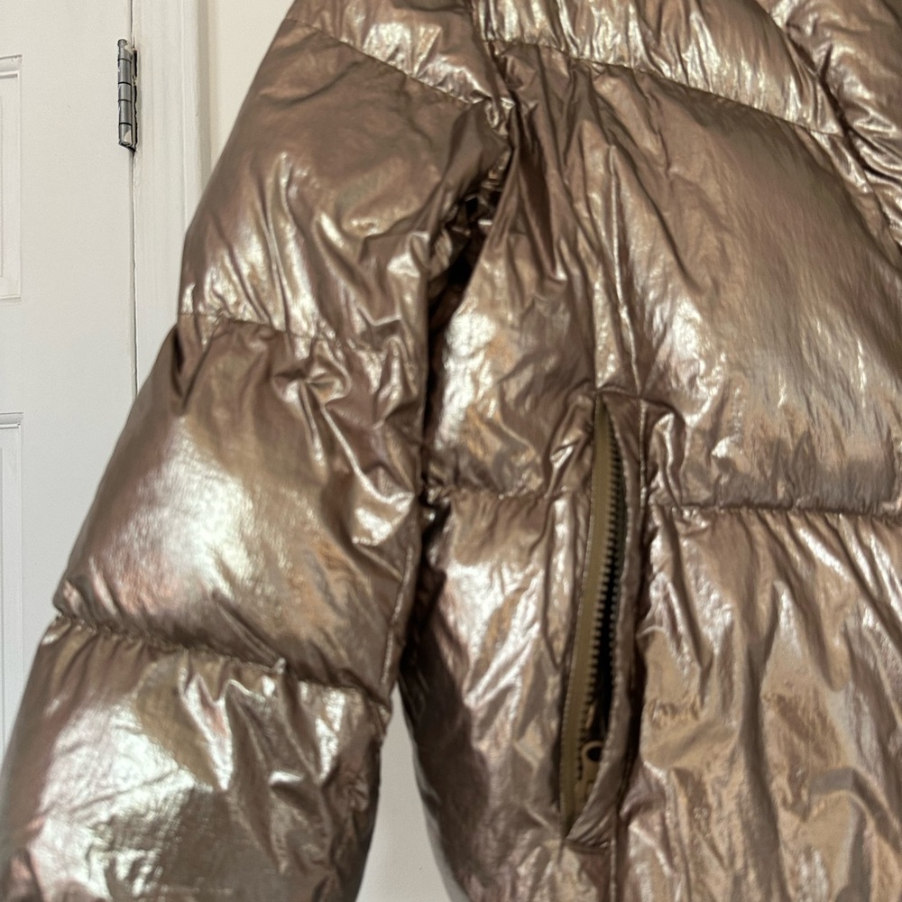 Isabel Marant Metallic Puffer Jacket - Picture 2 of 5